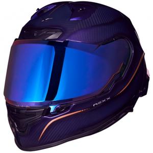 Nexx X.R3R Hagibis Carbon kask motocyklowy integralny fioletowy