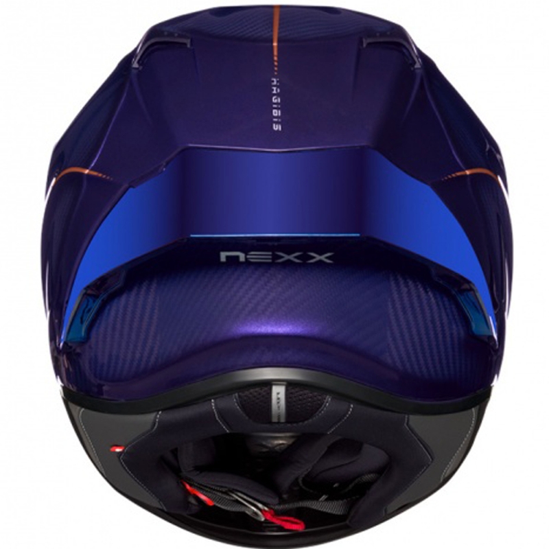 Nexx X.R3R Hagibis Carbon kask motocyklowy integralny fioletowy