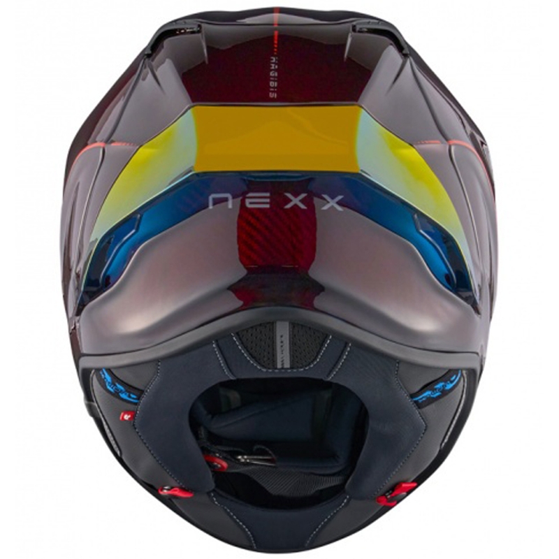 Nexx X.R3R Hagibis Carbon kask motocyklowy integralny czerwony