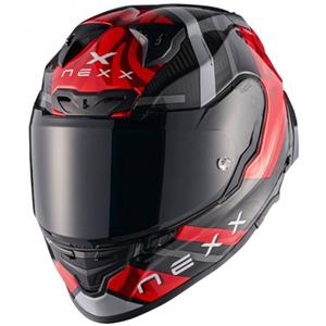Nexx X.R3R Swirl kask motocyklowy integralny czerwony
