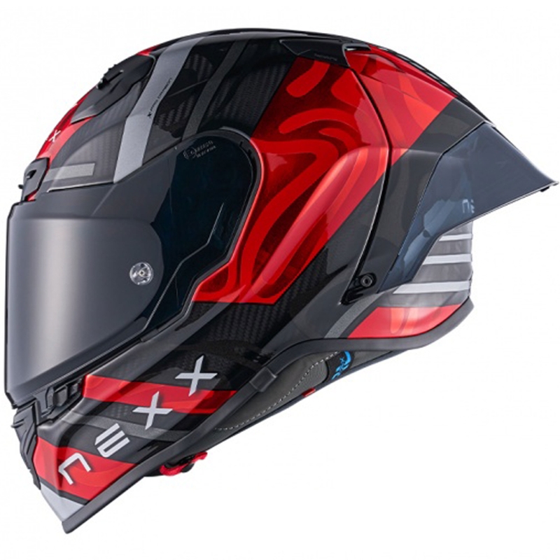 Nexx X.R3R Swirl kask motocyklowy integralny czerwony