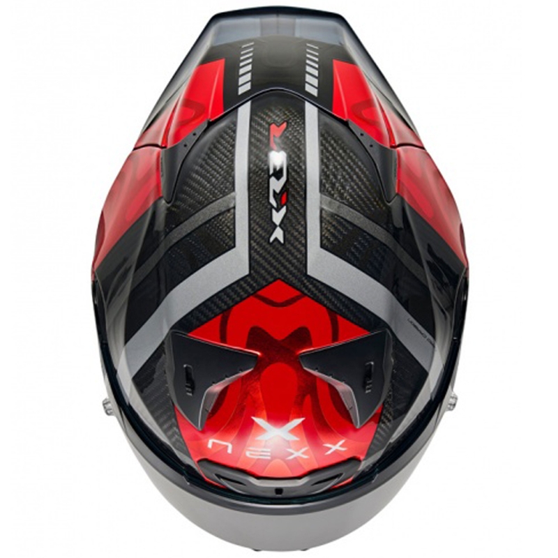 Nexx X.R3R Swirl kask motocyklowy integralny czerwony