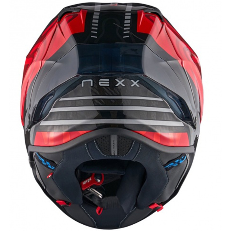 Nexx X.R3R Swirl kask motocyklowy integralny czerwony