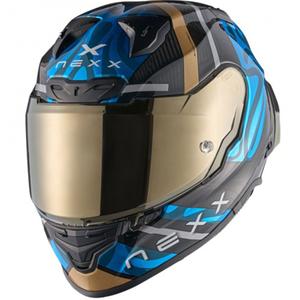 Nexx X.R3R Swirl kask motocyklowy integralny turkusowy