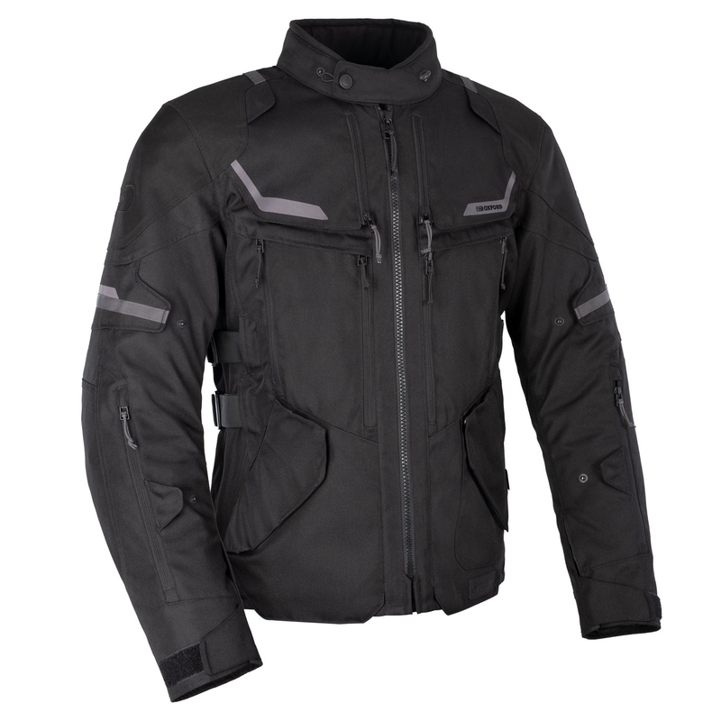 Kurtka motocyklowa Oxford Advanced Rockland Dry2Dry w kolorze czarnym