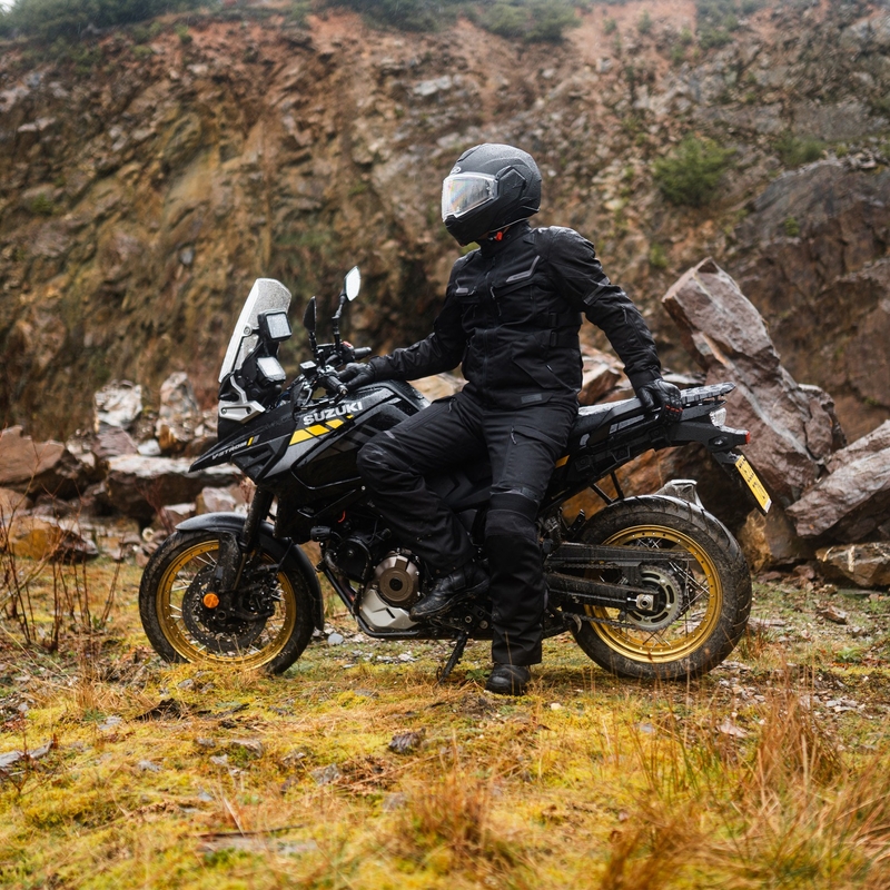 Kurtka motocyklowa Oxford Advanced Rockland Dry2Dry w kolorze czarnym