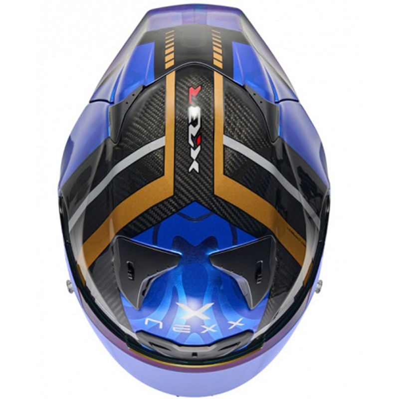 Nexx X.R3R Swirl kask motocyklowy integralny ciemnoniebieski