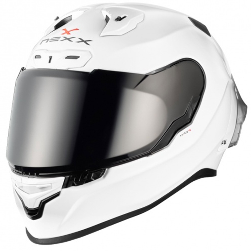 Kask motocyklowy integralny Nexx X.R3R Plain biały