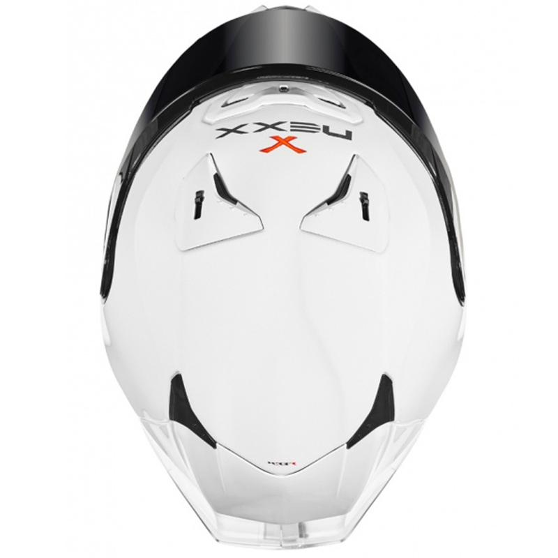Kask motocyklowy integralny Nexx X.R3R Plain biały