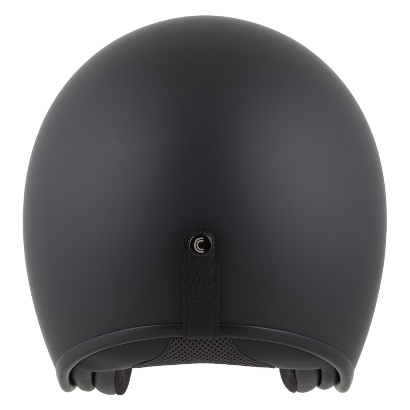 Kask motocyklowy Cassida Oxygen 2.0 Solid Open Face Matowy czarny-ciemnoszary
