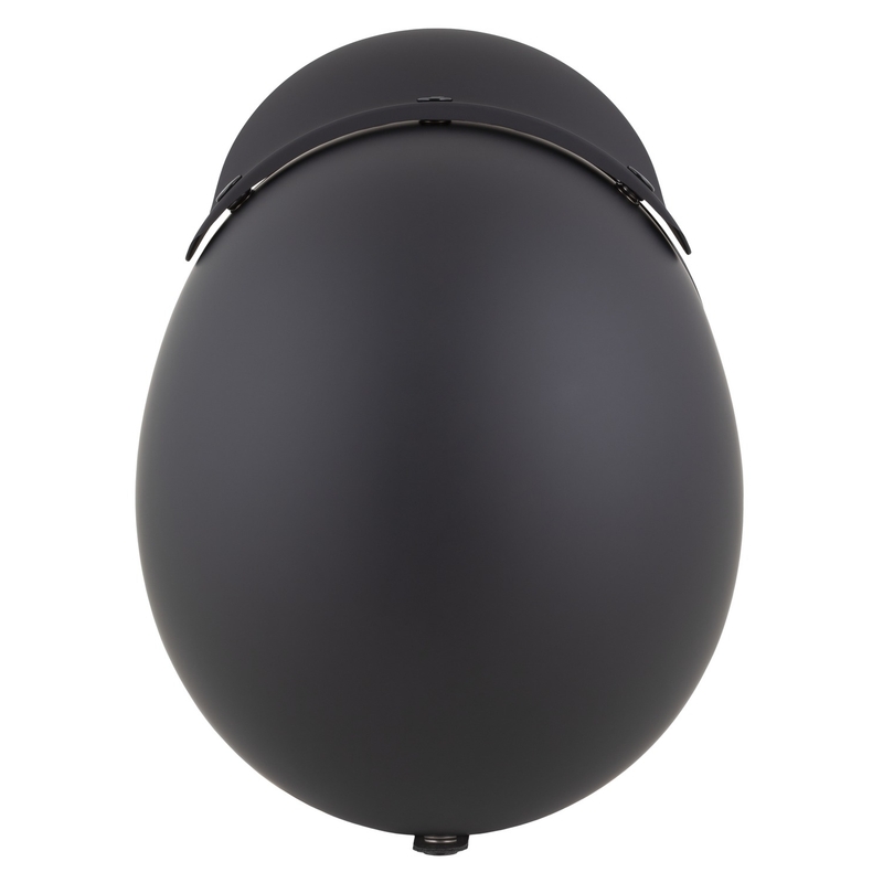 Kask motocyklowy Cassida Oxygen 2.0 Solid Open Face Matowy czarny-ciemnoszary