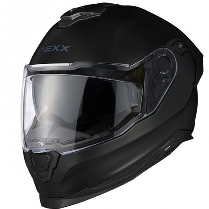 Kask motocyklowy integralny NEXX Y.100R Fullblack matowy czarny