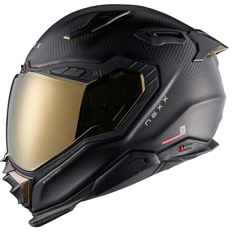 Nexx X.WST3 Zero PRO Carbon Full Face Kask motocyklowy matowy złoty