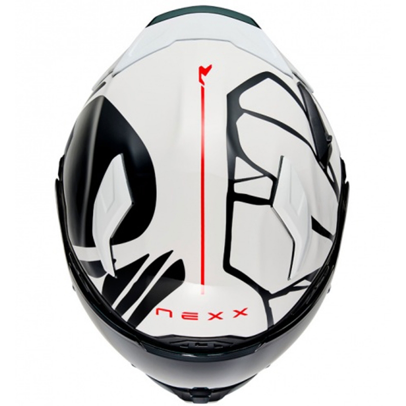 Nexx X.WST3 B-Side kask motocyklowy integralny biało-czarny