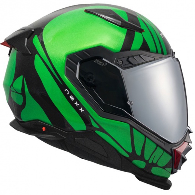 Nexx X.WST3 B-Side kask motocyklowy integralny czarno-zielony