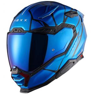 Kask motocyklowy integralny Nexx X.WST3 B-Side niebiesko-czarny