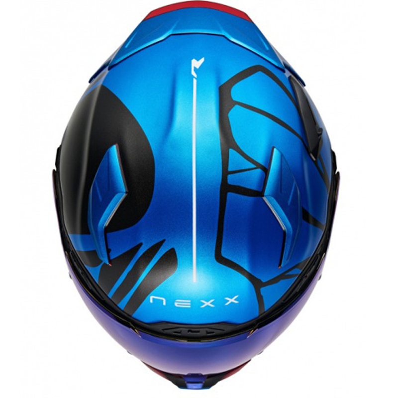 Kask motocyklowy integralny Nexx X.WST3 B-Side niebiesko-czarny