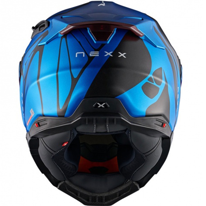 Kask motocyklowy integralny Nexx X.WST3 B-Side niebiesko-czarny