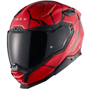 Nexx X.WST3 B-Side kask motocyklowy integralny czerwono-czarny