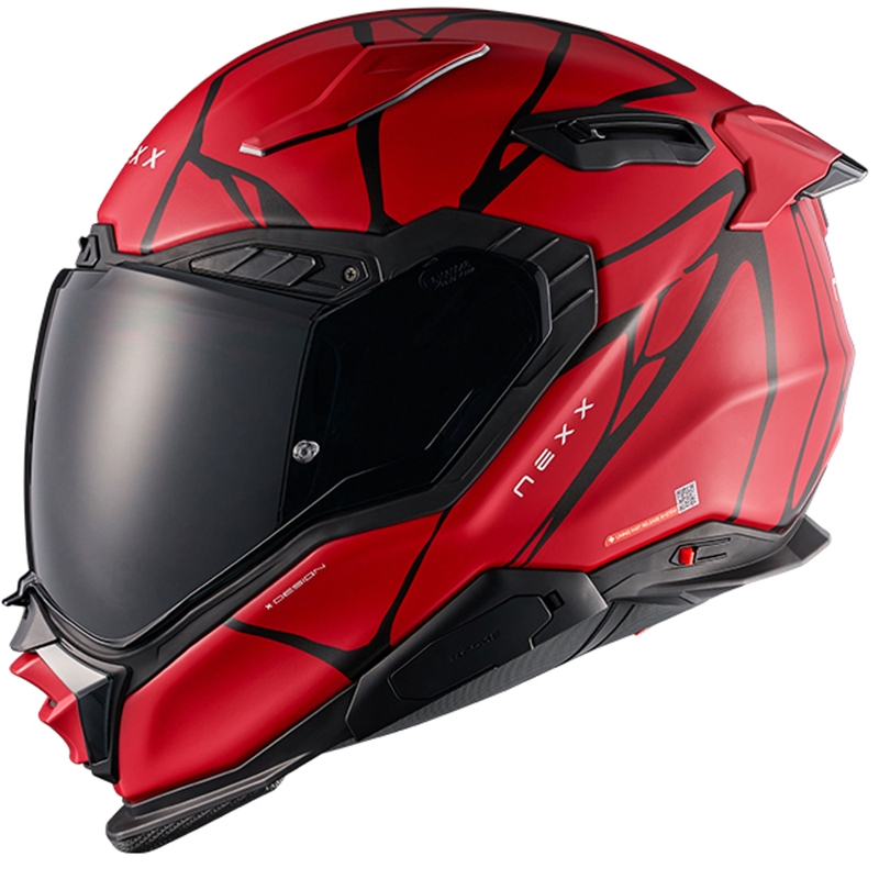 Nexx X.WST3 B-Side kask motocyklowy integralny czerwono-czarny