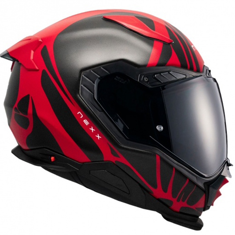 Nexx X.WST3 B-Side kask motocyklowy integralny czerwono-czarny