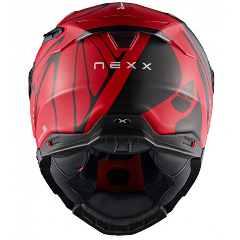 Nexx X.WST3 B-Side kask motocyklowy integralny czerwono-czarny