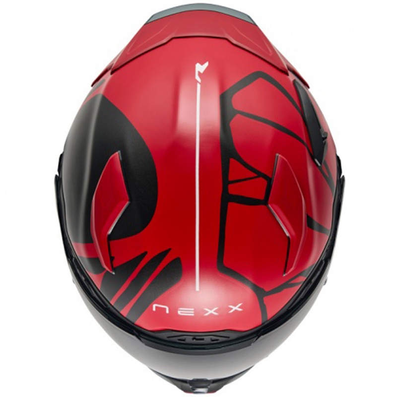 Nexx X.WST3 B-Side kask motocyklowy integralny czerwono-czarny