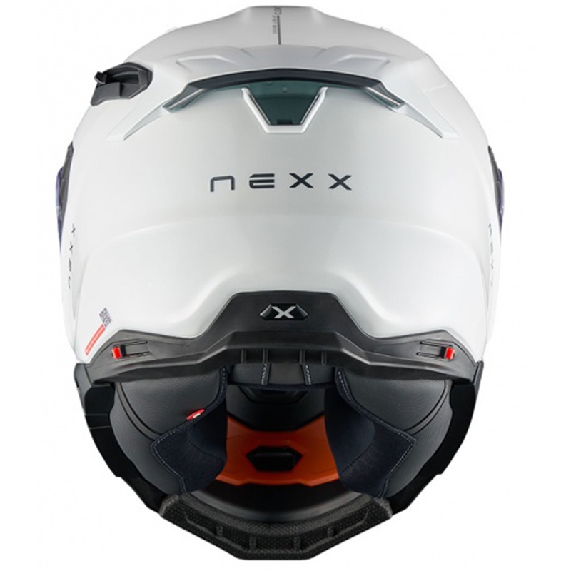 Zintegrowany kask motocyklowy Nexx X.WST3 Zwykły biały