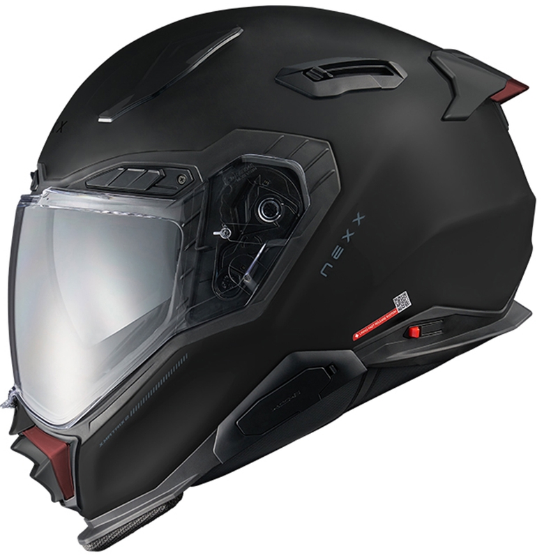Nexx X.WST3 Zwykły kask motocyklowy z pełną twarzą, czarny wyprzedaż