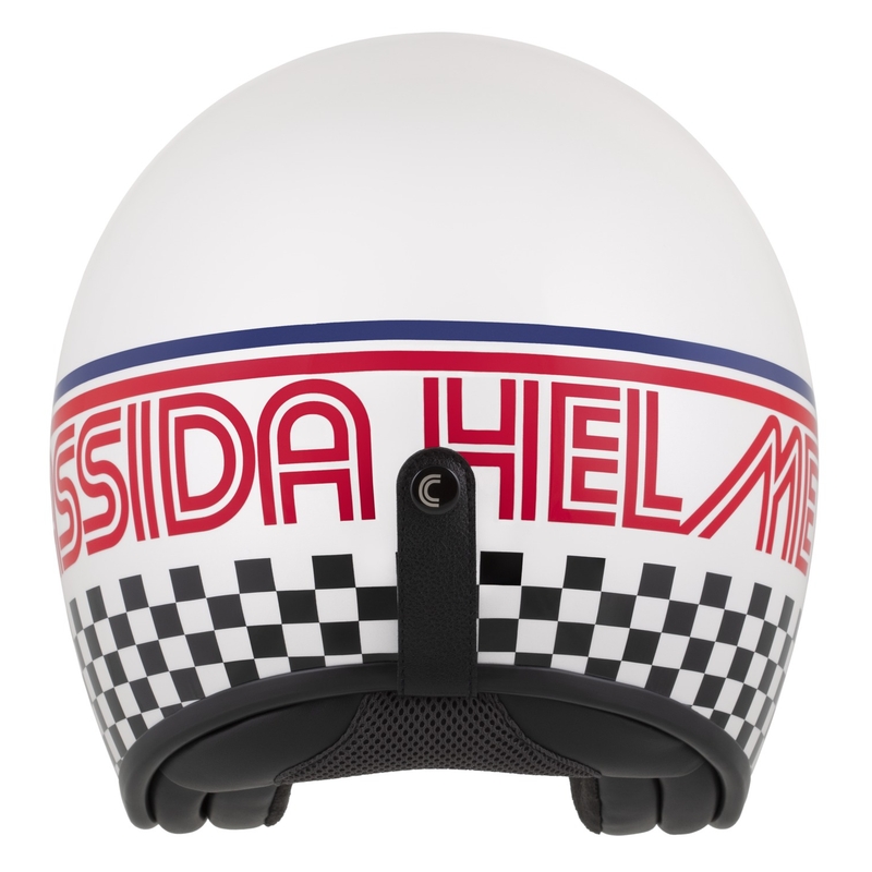 Cassida Oxygen 2.0 Rondo kask motocyklowy otwarty perłowo-biało-czerwono-niebiesko-czarny