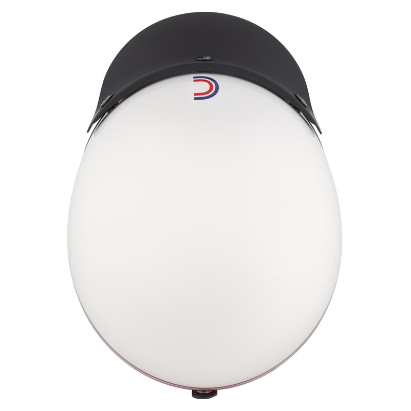 Cassida Oxygen 2.0 Rondo kask motocyklowy otwarty perłowo-biało-czerwono-niebiesko-czarny