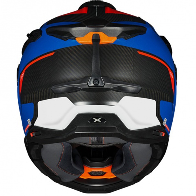 Kask enduro Nexx X.WED3 Keyo niebiesko-czerwony wyprzedaż