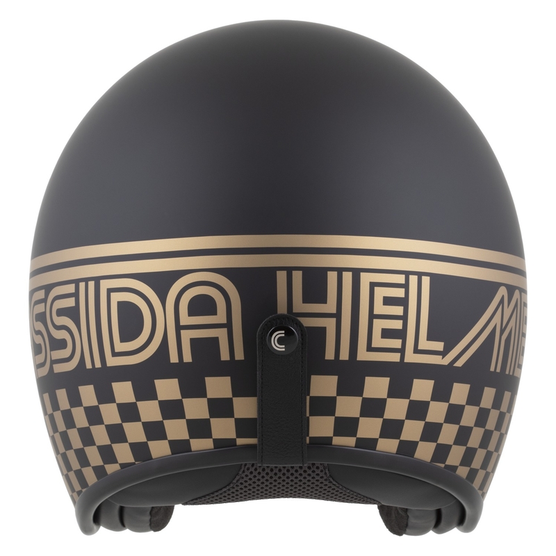 Cassida Oxygen 2.0 Rondo kask motocyklowy otwarty matowy czarno-złoty