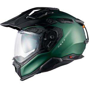 Kask enduro Nexx X.WED3 Zwykły zielony