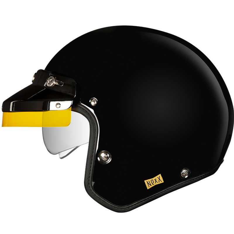 Kask otwarty Nexx X.G30 Lagoon czarno-złoty wyprzedaż