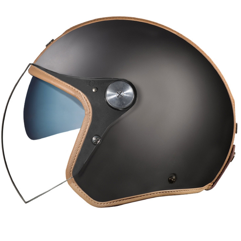 Kask otwarty Nexx X.G30 Groovy SV czarno-brązowy wyprzedaż