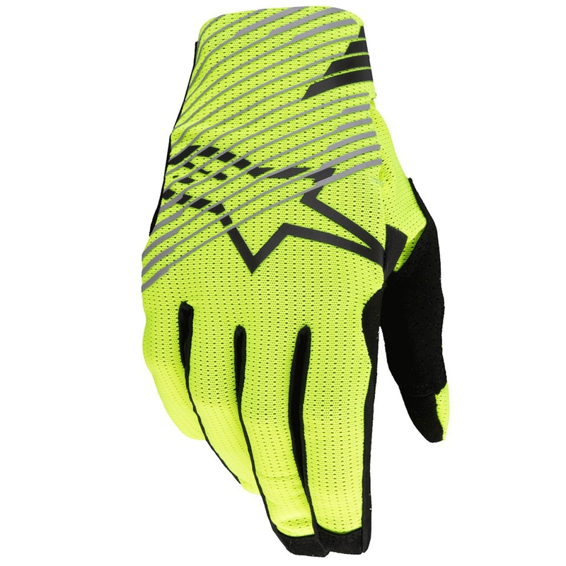 Rękawice motocrossowe Alpinestars Radar Pro fluorescencyjne żółte