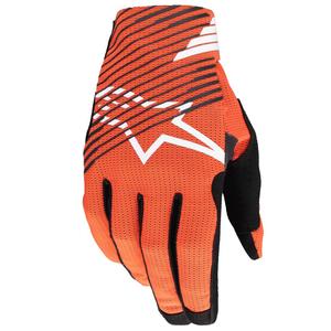 Rękawice motocrossowe Alpinestars Radar Pro pomarańczowe