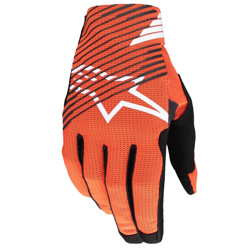 Rękawice motocrossowe Alpinestars Radar Pro pomarańczowe