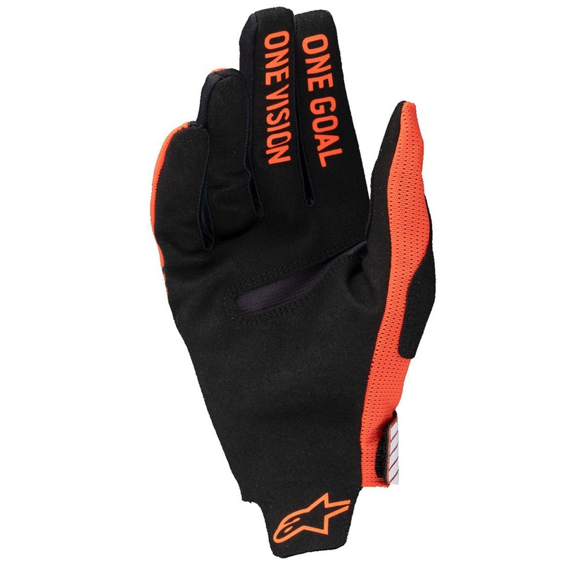 Rękawice motocrossowe Alpinestars Radar Pro pomarańczowe