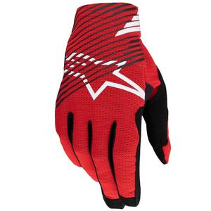 Rękawice motocrossowe Alpinestars Radar Pro czerwone