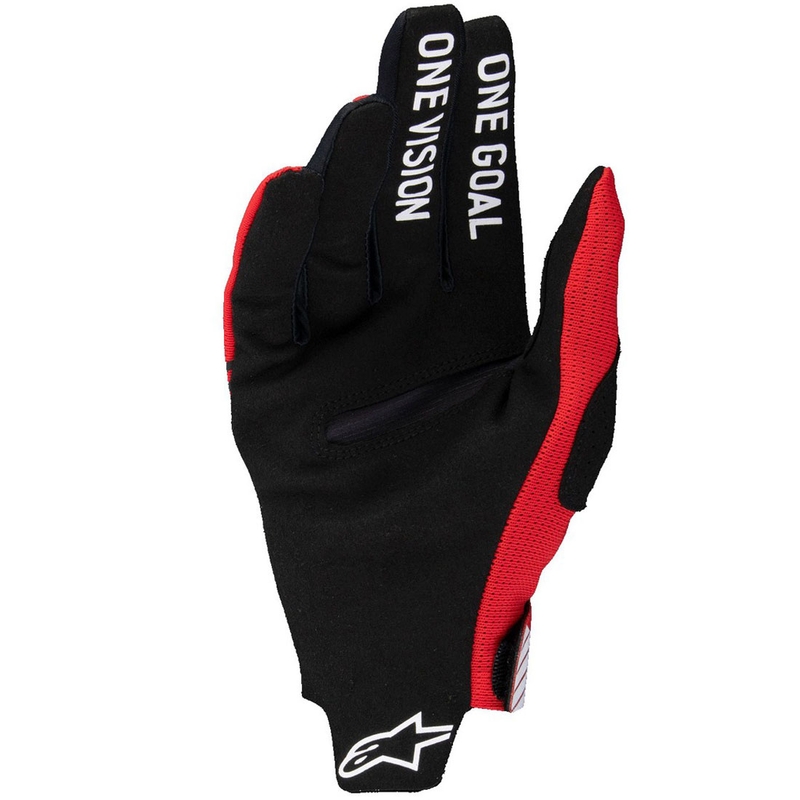 Rękawice motocrossowe Alpinestars Radar Pro czerwone
