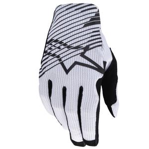Rękawice motocrossowe Alpinestars Radar Pro białe
