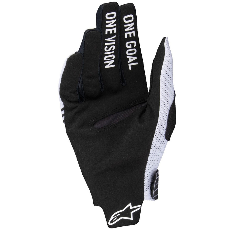 Rękawice motocrossowe Alpinestars Radar Pro białe