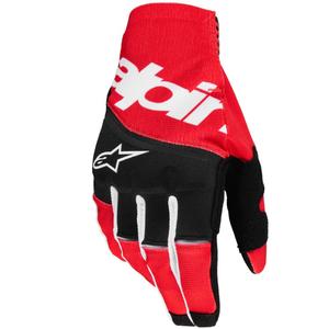 Rękawice motocrossowe Alpinestars Techstar czarno-czerwone