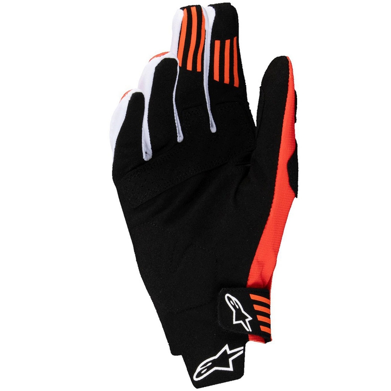 Rękawice motocrossowe Alpinestars Techstar czarno-pomarańczowe