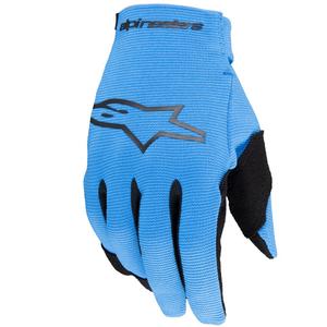Rękawice motocyklowe dziecięce Alpinestars Radar jasnoniebiesko-czarne