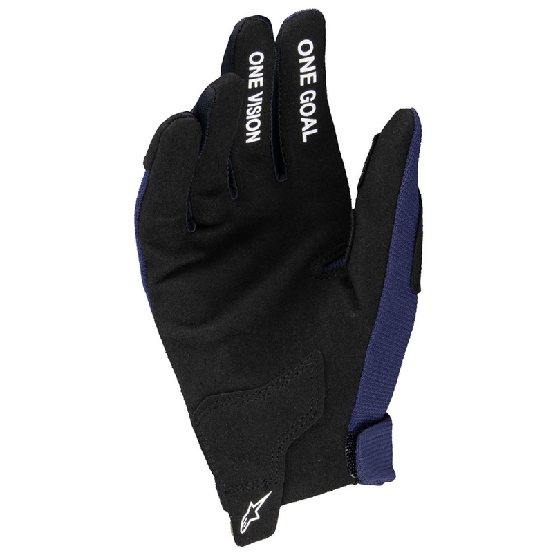 Rękawice motocyklowe dziecięce Alpinestars Radar niebiesko-białe
