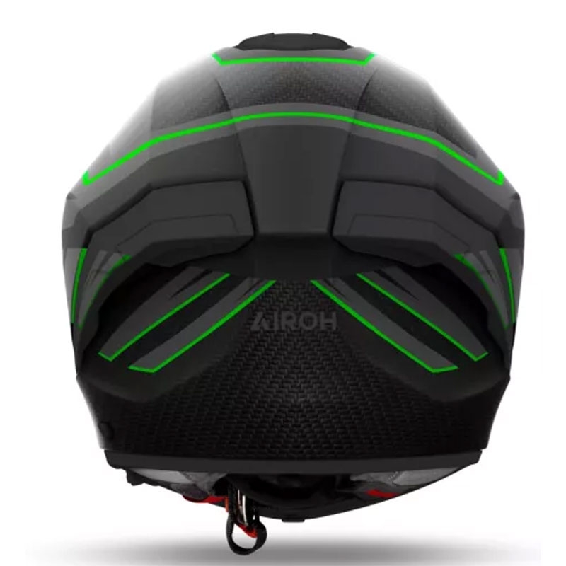 Kask motocyklowy integralny Airoh MATRYX Sentinel matowy zielony