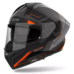 Kask motocyklowy integralny Airoh MATRYX Rocket matowy pomarańczowy
